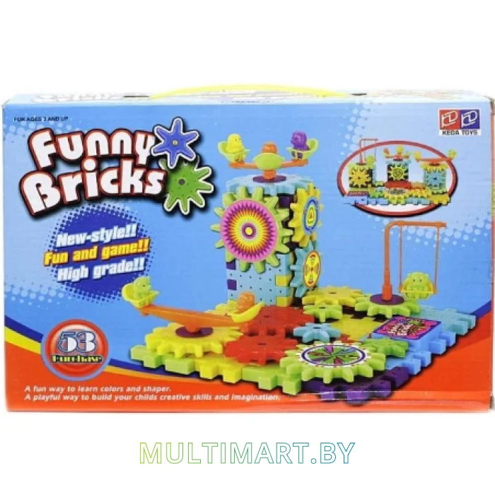 Конструктор Bricks 2808 Веселые шестеренки